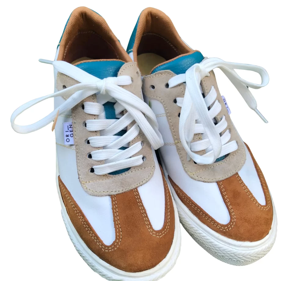 Zapatillas de Cuero Natural